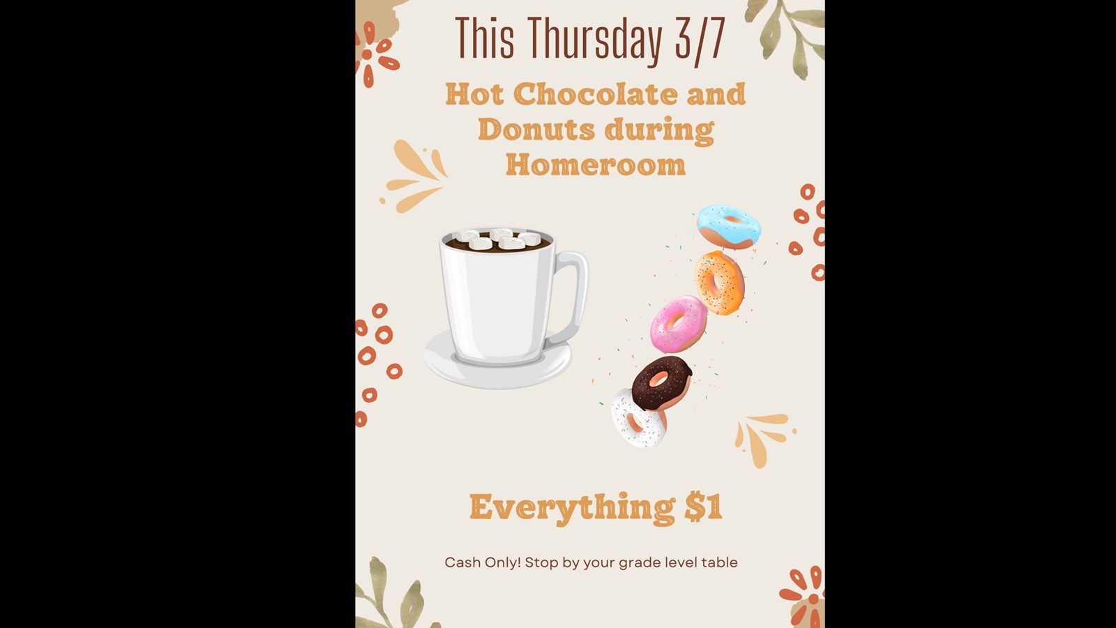 Hot chocolate sales